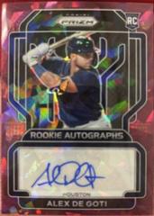 Alex De Goti [Purple Prizm] #RA-AD Baseball Cards 2022 Panini Prizm Rookie Autographs Prices