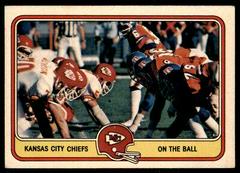 Kansas City Chiefs [On the Ball] #23 Football Cards 1981 Fleer Team Action Prices