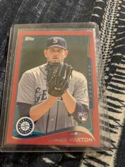 James Paxton [Red Target Border] #123 Baseball Cards 2014 Topps Prices