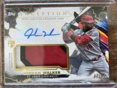 Jordan Walker [Magenta] #IAP-JW Baseball Cards 2023 Topps Inception Autograph Patch Prices