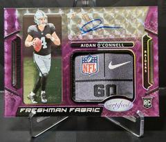 Aidan O'Connell [Green FOTL] #125 Football Cards 2023 Panini Certified Prices