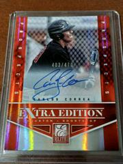 Carlos Correa [Autograph] #101 Baseball Cards 2012 Panini Elite Extra Edition Prices