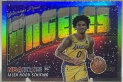 Jalen Hood Schifino [Winter Holo] #6 Basketball Cards 2023 Panini Hoops Rookie Greetings Prices