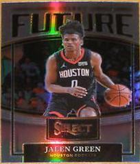 Jalen Green [Silver Prizm] Basketball Cards 2021 Panini Select Future Prices