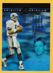 Troy Aikman Football Cards 1996 SP Holoview Prices
