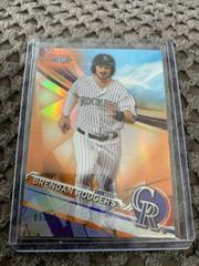 Brendan Rodgers [Orange Refractor] Baseball Cards 2017 Bowman's Best Top Prospects Prices