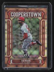 Lou Brock #CT2 Baseball Cards 2023 Panini Donruss Cooperstown Prices