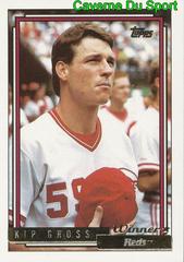 Kip Gross [Winner] #372 Baseball Cards 1992 Topps Gold Prices