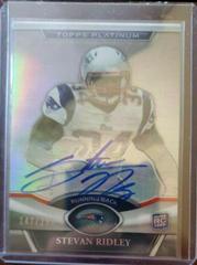 Stevan Ridley [Autograph] #15 Football Cards 2011 Topps Platinum Prices