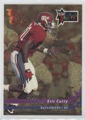 Eric Curry [Gold] Football Cards 1993 Wild Card Stat Smashers Prices