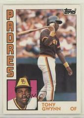 Tony Gwynn Baseball Cards 1984 Topps Tiffany Prices