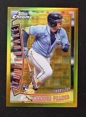 Wander Franco [Gold] #YQ-6 Baseball Cards 2022 Topps Chrome Youthquake Prices