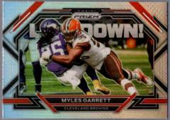 Myles Garrett [Silver] Football Cards 2022 Panini Prizm Lockdown Prices