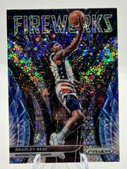 Bradley Beal [Fast Break] Basketball Cards 2021 Panini Prizm Fireworks Prices