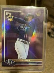Wander Franco [Purple Rainbow] #1 Baseball Cards 2022 Topps X Bobby Witt Jr. Crown Prices