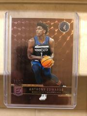 Anthony Edwards [Bronze] Basketball Cards 2021 Panini Donruss Elite Prices