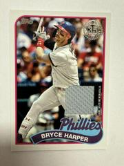 Bryce Harper Baseball Cards 2024 Topps 1989 Relic Prices