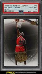 Michael Jordan Gold #74 Basketball Cards 2009 Upper Deck Jordan Legacy Prices