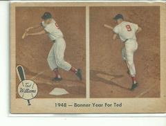 1948 Banner Year [For Ted] #36 Baseball Cards 1959 Fleer Ted Williams Prices