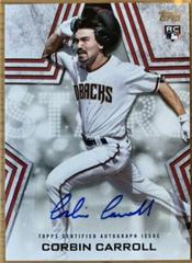Corbin Carroll Baseball Cards 2023 Topps Series 1 Stars Autographs Prices