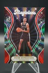 Victor Wembanyama [Red Green] #1 Basketball Cards 2023 Panini Donruss Magicians Prices