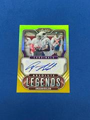 Anquan Boldin [Gold] #AL-AB Football Cards 2022 Panini Absolute Legends Signatures Prices