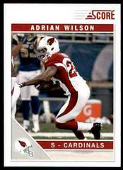 Adrian Wilson #1 Football Cards 2011 Panini Score Prices