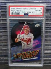 Mike Trout [Black Eclipse] #27 Baseball Cards 2022 Topps Cosmic Chrome Prices