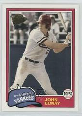 John Elway #15 Baseball Cards 2005 Topps All Time Fan Favorites Prices