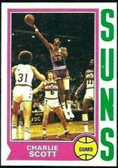 Charlie Scott #35 Basketball Cards 1974 Topps Prices