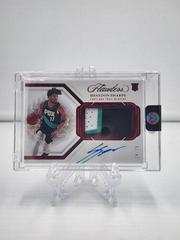 Shaedon Sharpe [Ruby] #12 Basketball Cards 2022 Panini Flawless Patch Autograph Prices