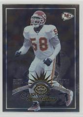 Derrick Thomas [Fractal Matrix] Football Cards 1997 Leaf Prices