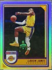 LeBron James [Impulse] Basketball Cards 2022 Panini Hoops Prices
