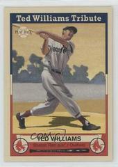 Ted Williams [Red Back] #90 Baseball Cards 2003 Upper Deck Play Ball Prices