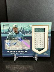 Wander Franco Baseball Cards 2023 Topps Update All Star Autographs Jumbo Patch Prices