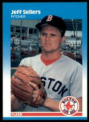 Jeff Sellers #46 Baseball Cards 1987 Fleer Prices