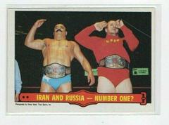Iran and Russia  Number One? #45 Wrestling Cards 1985 O Pee Chee WWF Series 2 Prices