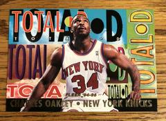 Charles Oakley Basketball Cards 1994 Fleer Total D Prices