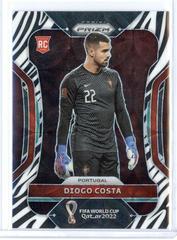 Diogo Costa [Choice Zebra] #176 Soccer Cards 2022 Panini Prizm World Cup Prices