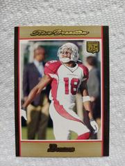Steve Breaston [Gold] #222 Football Cards 2007 Bowman Prices