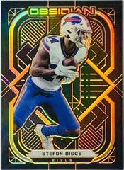 Stefon Diggs [Orange] #10 Football Cards 2021 Panini Obsidian Prices