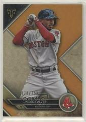 Mookie Betts [Amber] #7 Baseball Cards 2017 Topps Triple Threads Prices