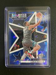 Luka Doncic [Blue Ice] #9 Basketball Cards 2021 Panini Contenders Optic All Star Aspirations Prices