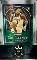 Nick Smith Jr. [Green Pulsar] #4 Basketball Cards 2023 Panini Prizm Draft Picks Brilliance Prices