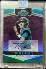 Trevor Lawrence [Signature Purple] #9 Football Cards 2022 Panini Honors Prices