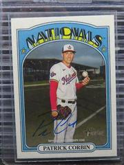 Patrick Corbin Real One Autographs #ROA-PC Baseball Cards 2021 Topps Heritage Real One Autographs Prices