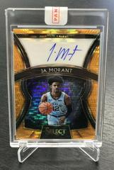 JA Morant [Neon Orange Pulsar Prizm] Basketball Cards 2019 Panini Select Rookie Signatures Prices