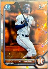 Will Wagner [Orange Foil] #BPPF-105 Baseball Cards 2022 Bowman 1st Edition Prices