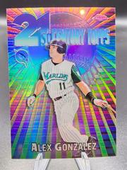 Alex Gonzalez Baseball Cards 2000 Topps Chrome 21st Century Prices