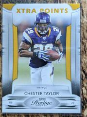 Chester Taylor #56 Football Cards 2009 Playoff Prestige Prices